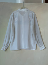 Load image into Gallery viewer, Vintage Christie Jill Pearl & Floral Embroidered Blouse