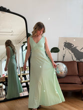 Load image into Gallery viewer, Vintage Knit Foam Green Gown