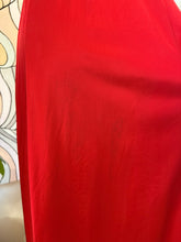 Load image into Gallery viewer, Olga Red Vintage Slip Dress