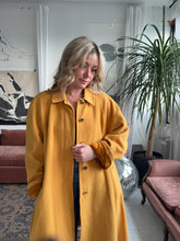Load image into Gallery viewer, Vintage Mustard Cashmere Coat