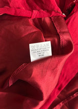 Load image into Gallery viewer, Vintage Fairy Red Silk Dress