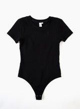 Load image into Gallery viewer, Black T-Shirt Bodysuit