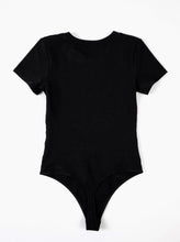 Load image into Gallery viewer, Black T-Shirt Bodysuit