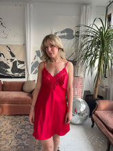 Load image into Gallery viewer, Victoria's Secret Short Red Slip
