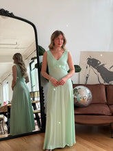 Load image into Gallery viewer, Vintage Knit Foam Green Gown
