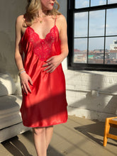 Load image into Gallery viewer, Vintage Short Red Slip
