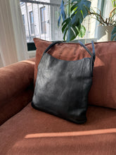Load image into Gallery viewer, Black Cow Hide Y2k Purse
