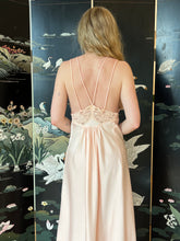 Load image into Gallery viewer, Vintage Lily of Lace Blush Pink Lace Slip Dress
