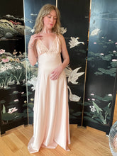 Load image into Gallery viewer, Vintage Lily of Lace Blush Pink Lace Slip Dress
