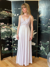 Load image into Gallery viewer, Vintage OLGA Lavender Lace Slip Dress
