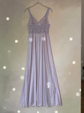 Load image into Gallery viewer, Vintage OLGA Lavender Lace Slip Dress
