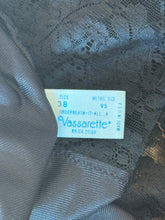 Load image into Gallery viewer, Vintage Vassarette Black Cami with Lace
