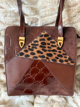 Load image into Gallery viewer, Y2K Lusso Italia Patchwork Shoulder Bag
