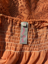 Load image into Gallery viewer, Y2k Orange Cameo Mini Dress
