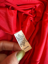 Load image into Gallery viewer, Vintage Lace Red Slip Dress
