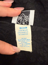 Load image into Gallery viewer, Vintage Noir Lace Slip Dress
