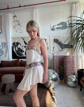 Load image into Gallery viewer, Vintage Cream Asym Slip
