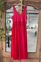 Load image into Gallery viewer, Vintage Lace Red Slip Dress
